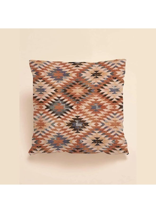 amazing.EGP THE PACK - Natural Luxury Throw Pillow Covers, Geometric Pattern Pillowcase Plush Design Decoration Home Bed Pillowcase [45x45 cm] (without filling) - Image 1